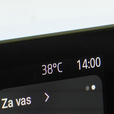 vročina avto