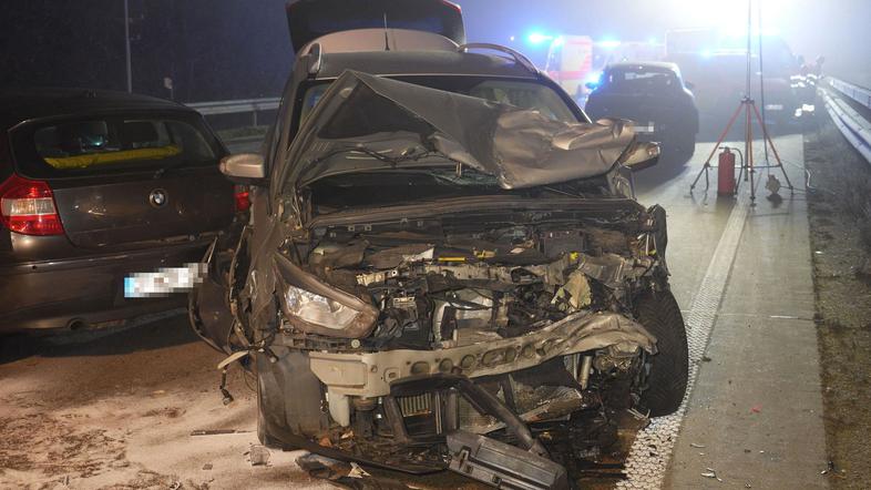 nesreča avtocesta Nemčija