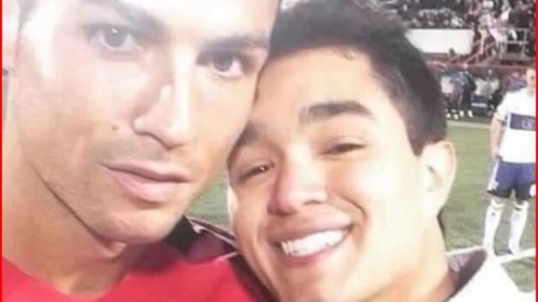 Cristiano Ronaldo, selfie