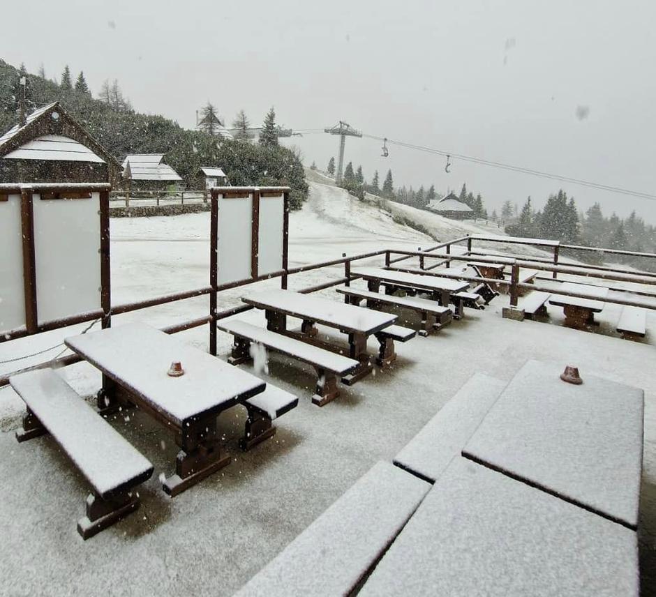 Velika Planina sneg | Avtor: Facebook