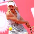 "Borim se za vsako točko," odločno pove Caroline Wozniacki. (Foto: EPA)