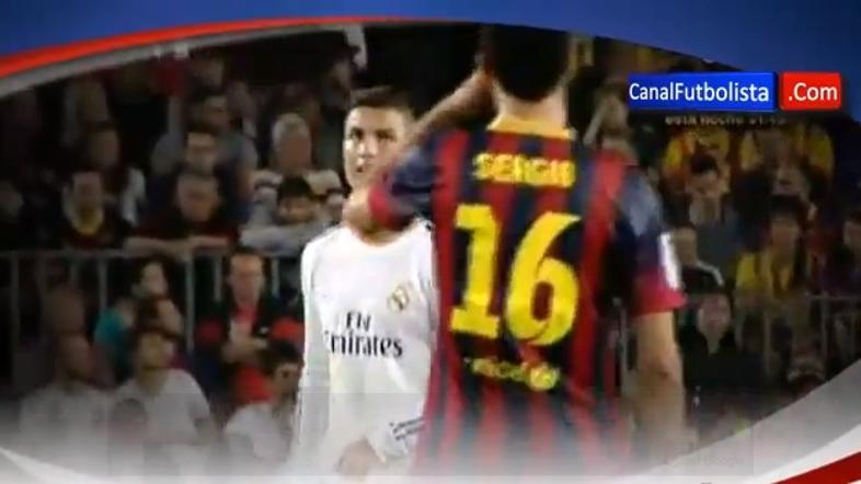 Busquets Ronaldo Barcelona Real Madrid El Clasico