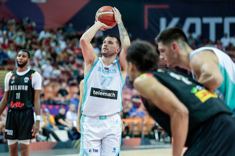 eurobasket 2025 slovenija belgija, luka dončić | Avtor: Saša Despot
