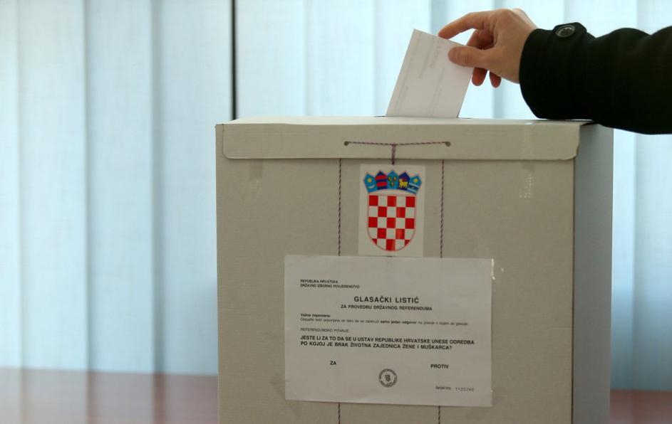 referendum o zakonski zvezi Hrvaška