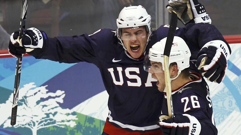 Zach Parise, reprezentant ZDA, je trenutno zelo "vroč". (Foto: Reuters)