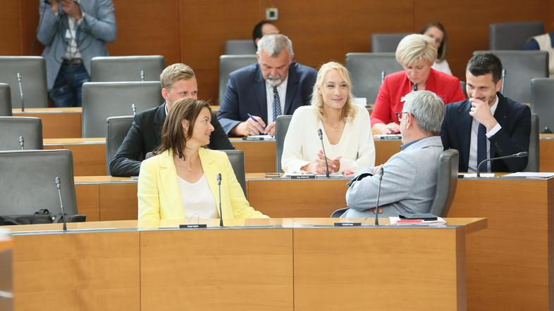 Prva izredna seja Državnega zbora, Državni zbor Meira Hot Tanja Fajon Matjaž Han