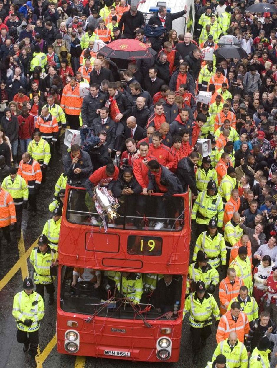 manchester united parada navijači | Avtor: EPA