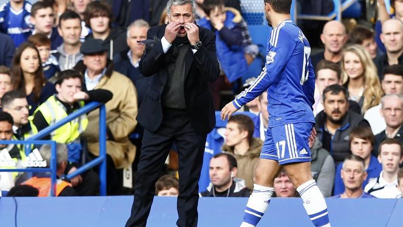 jose mourinho eden hazard