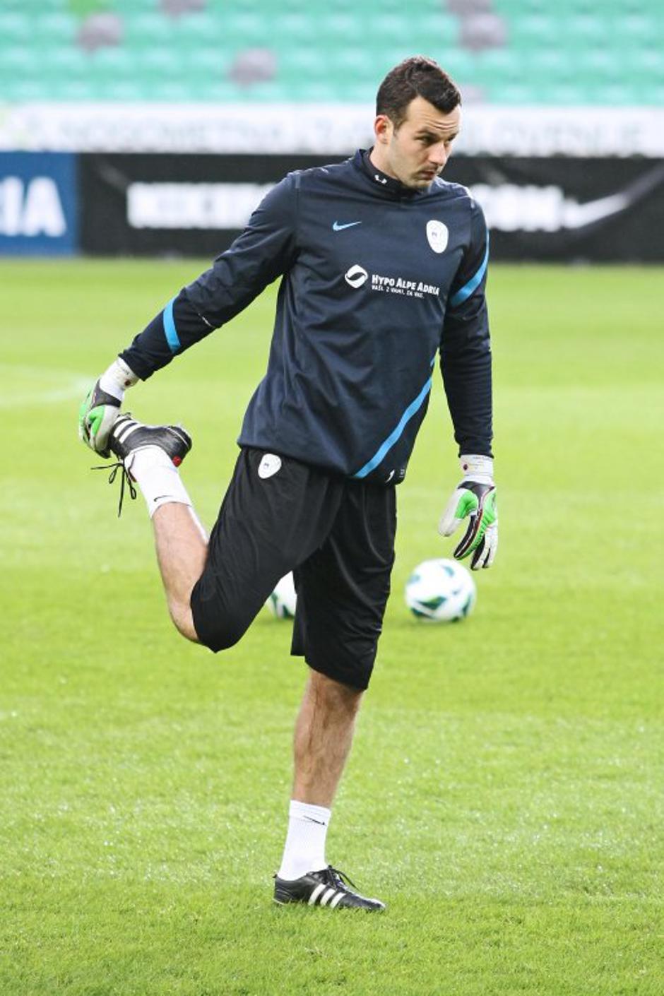 samir handanović slovenska nogometna reprezentanca trening stožice | Avtor: Saša Despot