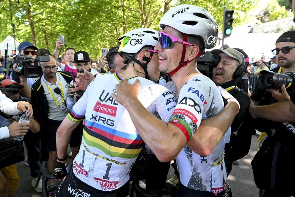 Tadej Pogačar João Almeida | Avtor: Profimedia