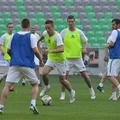 Olimpija Ljubljana trening v Stožicah