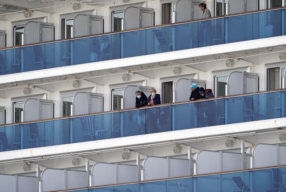 Diamond Princess, Križarka na Japonskem | Avtor: Epa