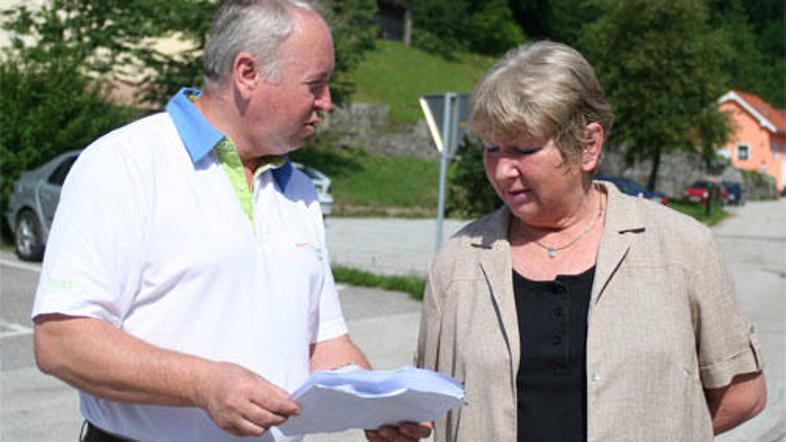 O občini bodo odločali samo krajani, menita Dušan Skerbiš in Barica Kraljevski.