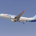 letalo letalske družbe FlyDubai