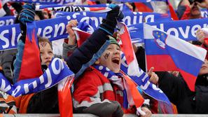 poleti Planica letalnica navijači 2010