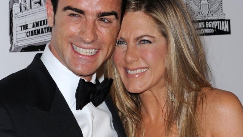 Jennifer Aniston in Justin Theroux