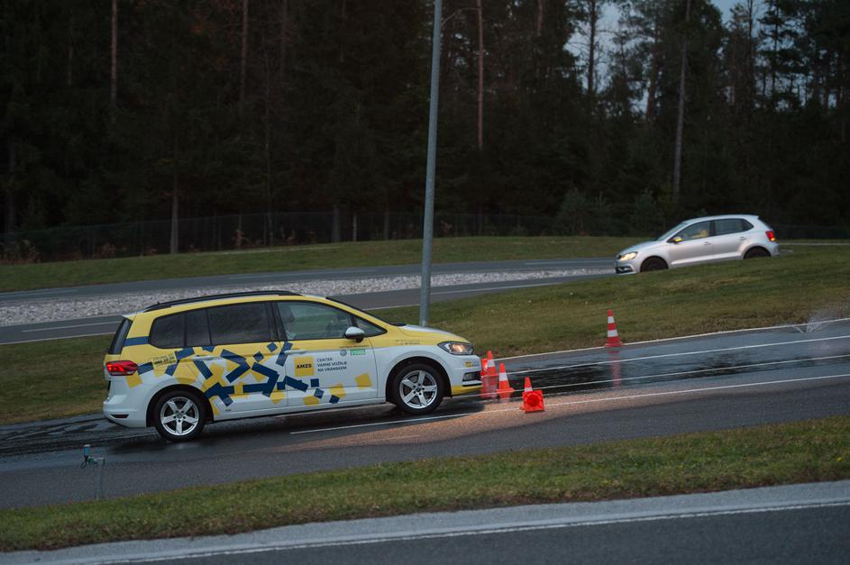 Test pnevmatik na Vranskem