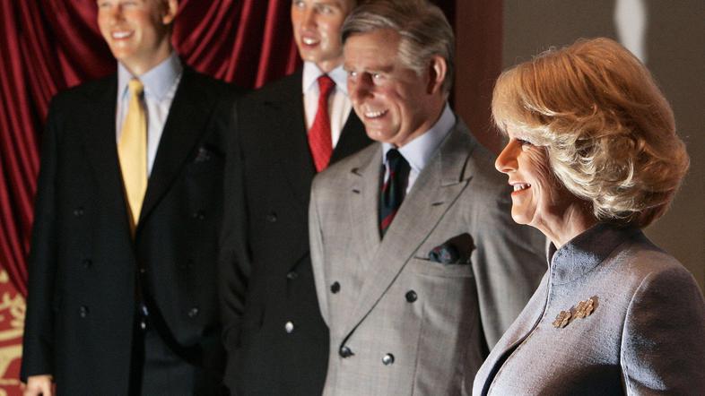 Camilla je tudi kot voščena lutka izpodrinila pokojno princeso Diano.