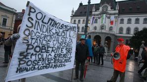 Protesti v Ljubljani