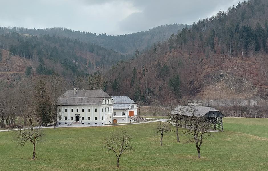 Ivan Tavčar, Visoko nad Poljanami, dvorec Visoko | Avtor: M. Ha.