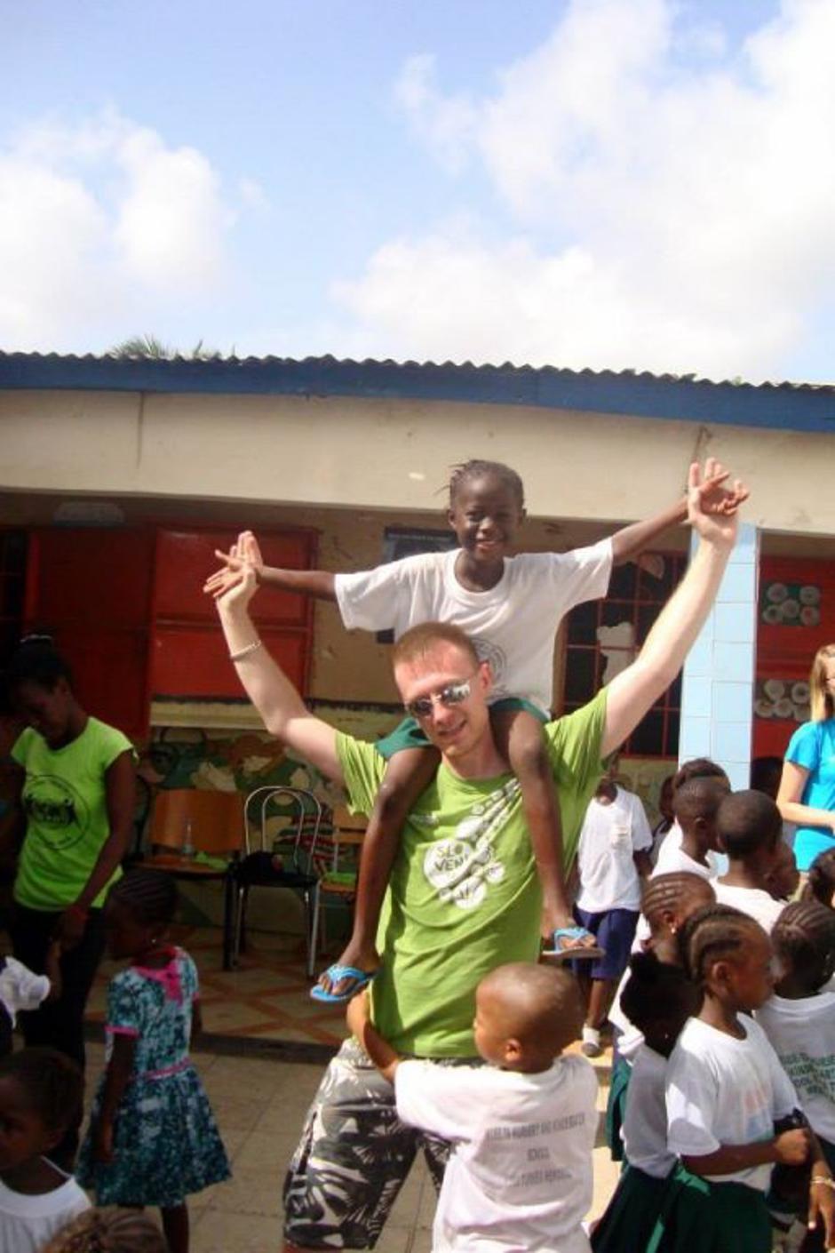 Amir Crnojević v Gambiji | Avtor: Arhiv Amirja Crnojevića