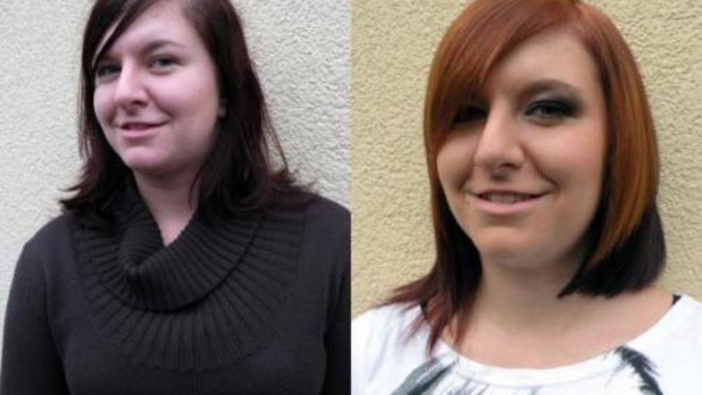 Jerneja pred in po preobrazbi.