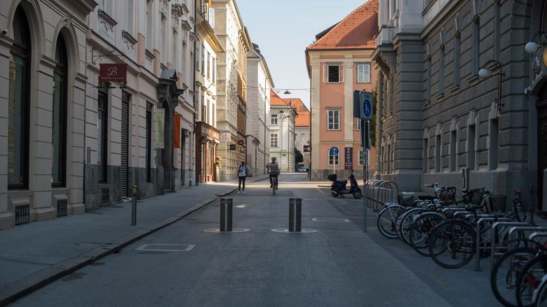 Ljubljana brez turistov