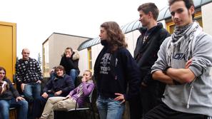 Od 250 dijakov slovenskega višješolskega centra v Gorici jih pri zasedbi šole so