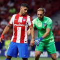 Luis Suárez Jan Oblak Atlético Madrid Elche