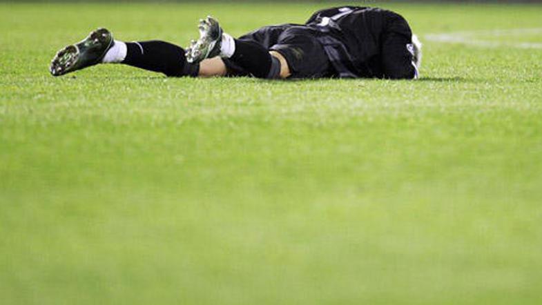 Izpad Valencie (na tleh razočarani vratar Santiago Canizares) je za zdaj največj