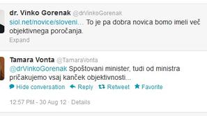 Vinko Gorenak in Tamara Vonta