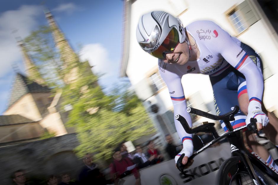 Jan Tratnik dirka po Romandiji | Avtor: Epa