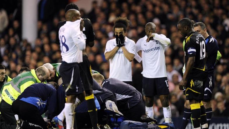 Fabrice Muamba tottenham pokal fa