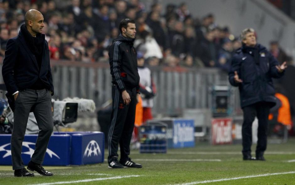 Pep Guardiola in Manuel Pellegrini  | Avtor: Reuters