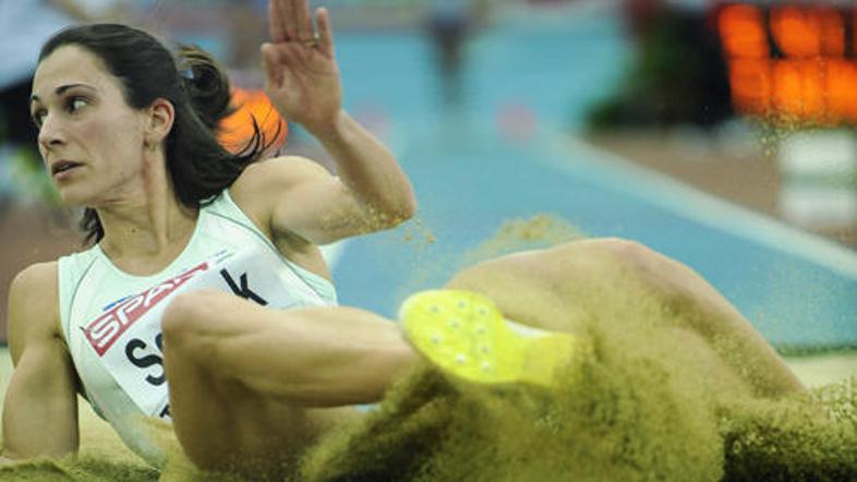 Marija Šestak je skočila do srebrne medalje.