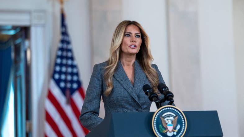 Melania Trump, Bela hiša