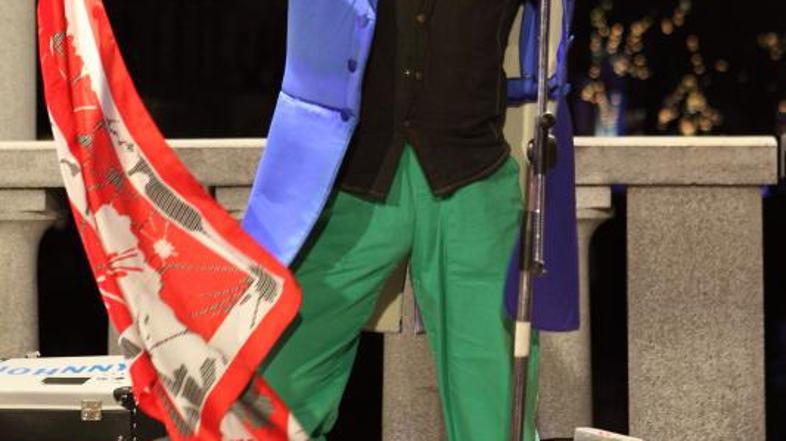 Lanska pantomima z naslovom Max umetnika Rizza. (Foto: Bojan Okorn)