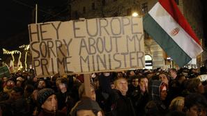 protesti na Madžarskem