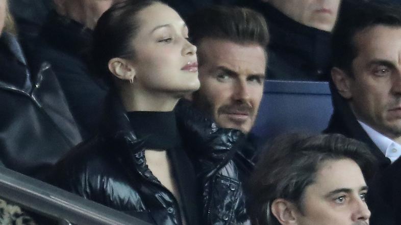 bella hadid, david beckham