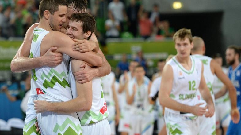 Nachbar Dragić Begić Slovenija Italija EuroBasket Stožice Ljubljana