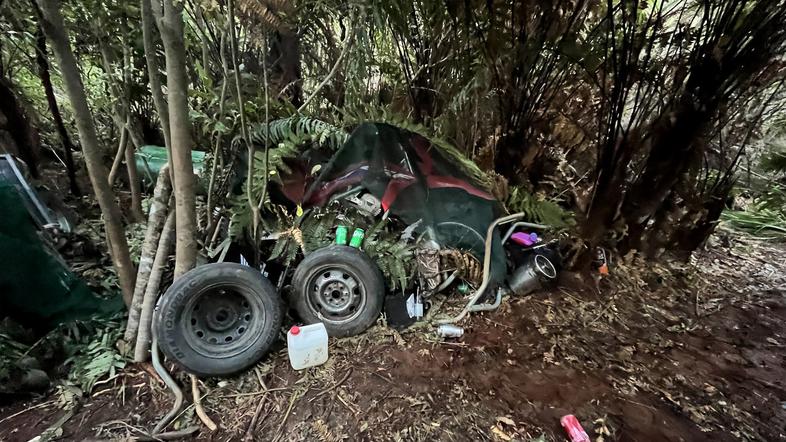 tabor, kjer je bival Tom Phillips z otroki Nova Zelandija