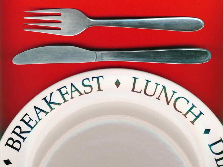 krožnik, obroki, dieta