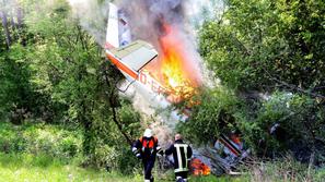 cesna, letalo, nesreča