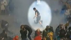 Pobeg s prizorišča eksplozije