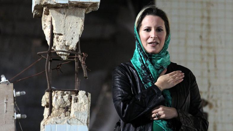 Aisha Gadafi.