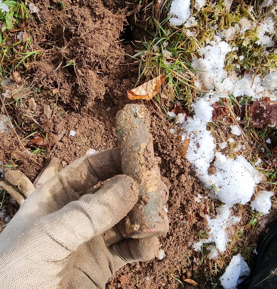 Neeksplodirana ubojna sredstva, najdbe | Avtor: Državna enota za varstvo pred neeksplodiranimi ubojnimi sredstvi