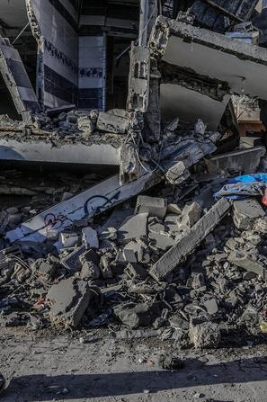 uničenje v Rafi na jugu Gaze