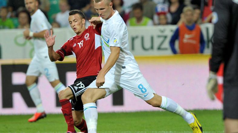 Kurtić Kace Slovenija Albanija Stožice kvalifikacije