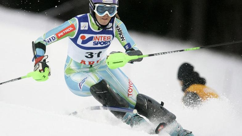 Slalom Aare Tina Maze