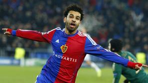 Mohamed Salah je v izdihljajih tekme v Baslu z edinim golom na tekmi potopil Che
